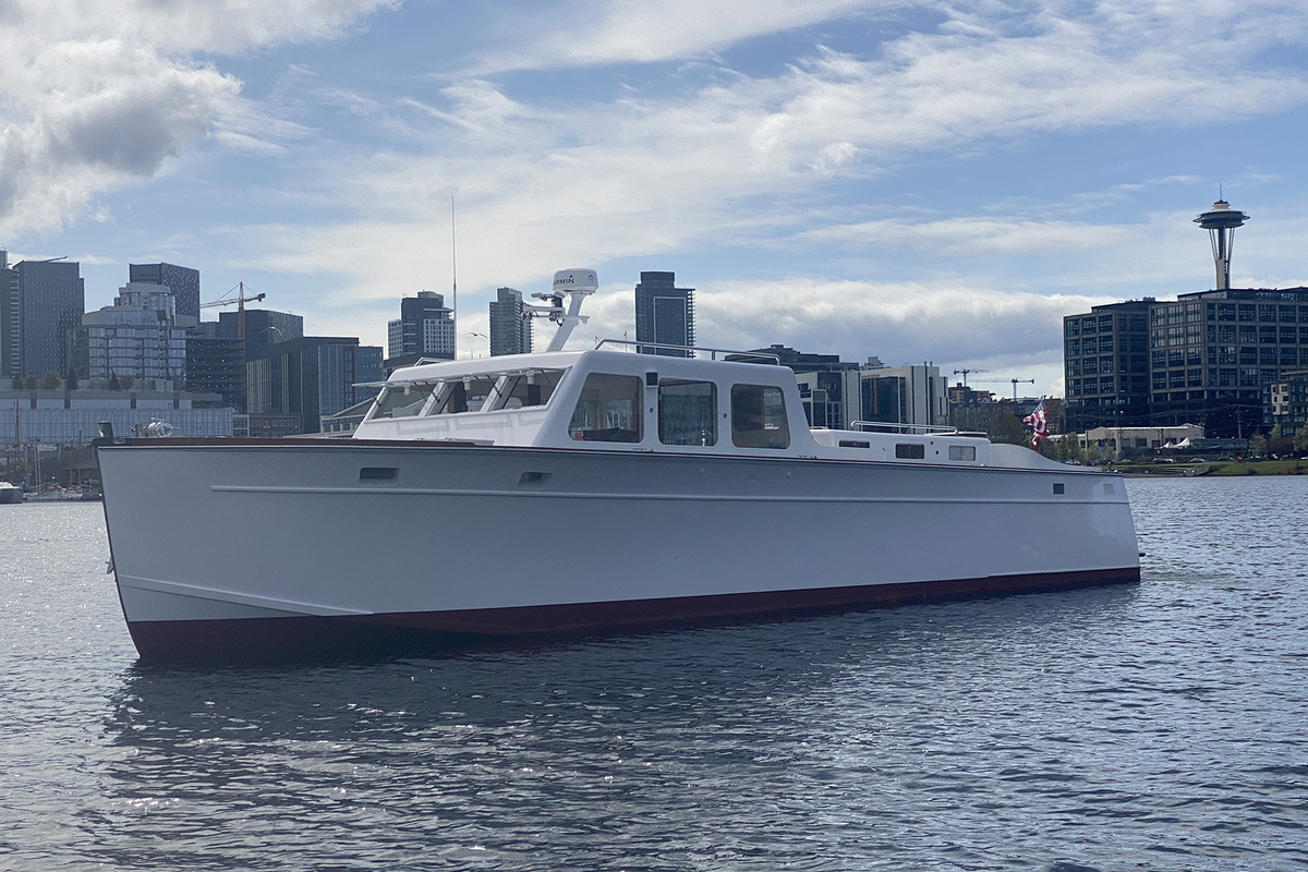 1947 Huckins Fairform Flyer - private yacht charter in Seattle, WA - Managed